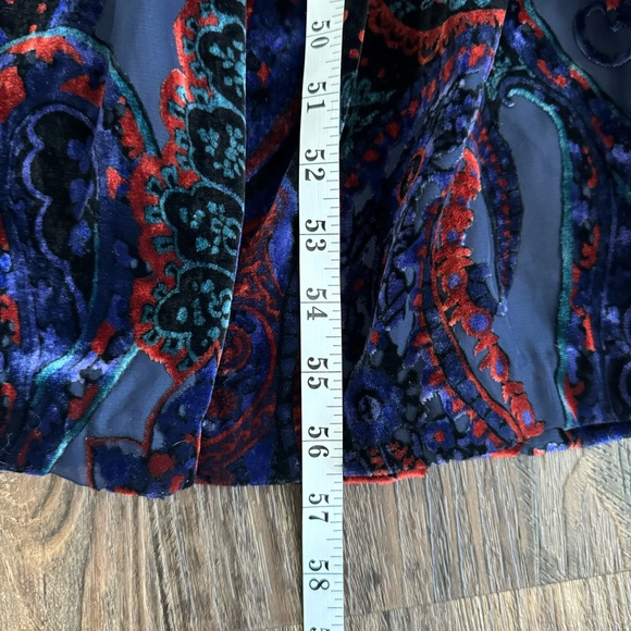 Anthropologie Burnout Velvet Maxi Dress - Picture 14 of 15